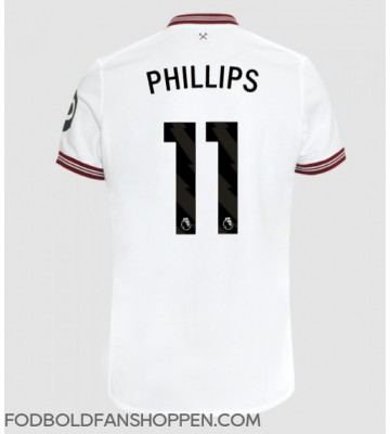 West Ham United Kalvin Phillips #11 Udebanetrøje 2023-24 Kortærmet